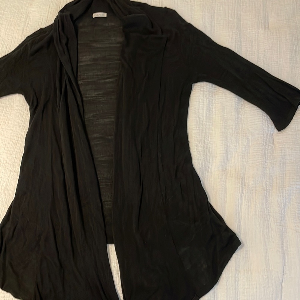 Lightweight black cardigan